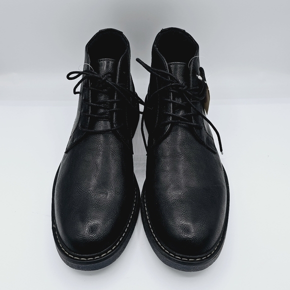 Kenneth Cole Reaction Black Trail Chukka Ankle Boots NWT size 10 - Picture 9 of 11